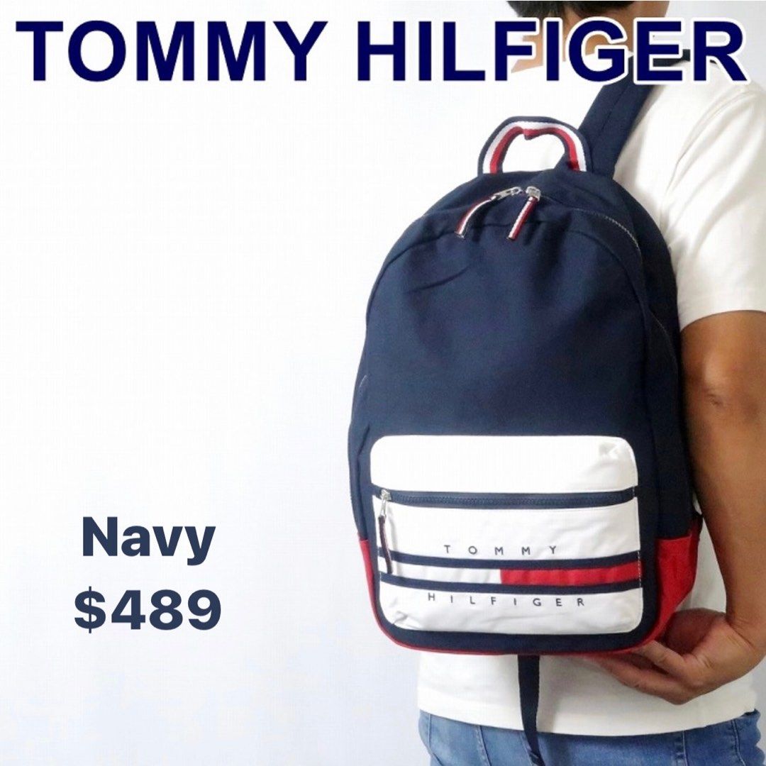 Tommy hilfiger backpack for school on sale