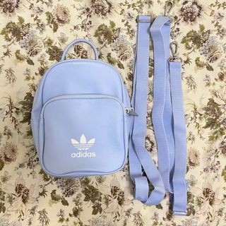 Adidas Mini Backpack in Light Blue