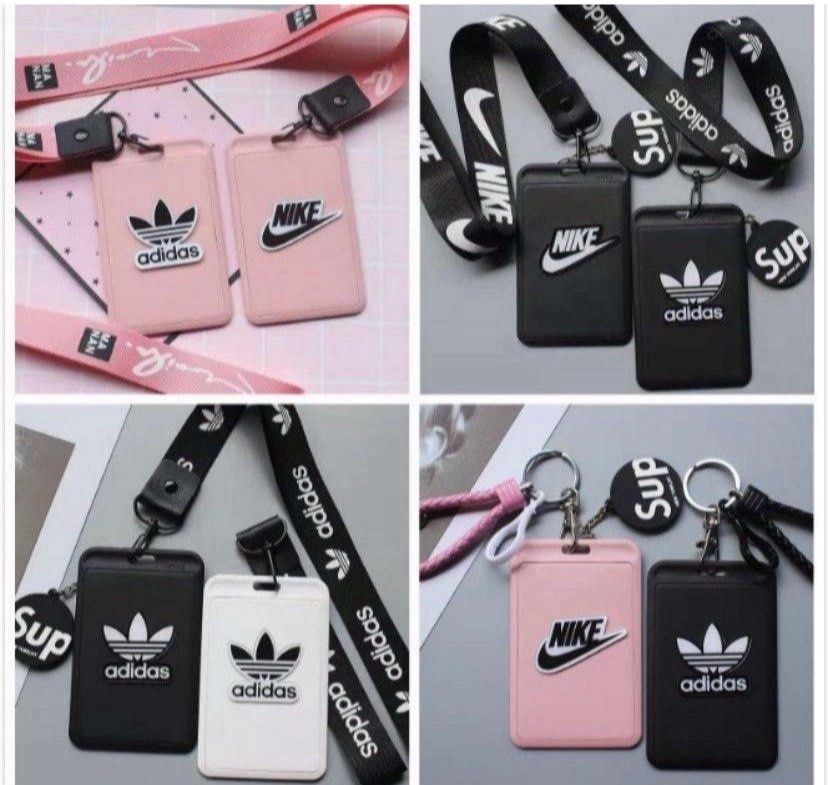 Adidas Nike Lanyard holder card holder Men s Fashion Watches Accessories Wallets Card Holders on Carousell