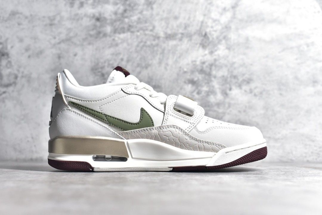 Air Jordan Legacy AJ312 white green shoes
