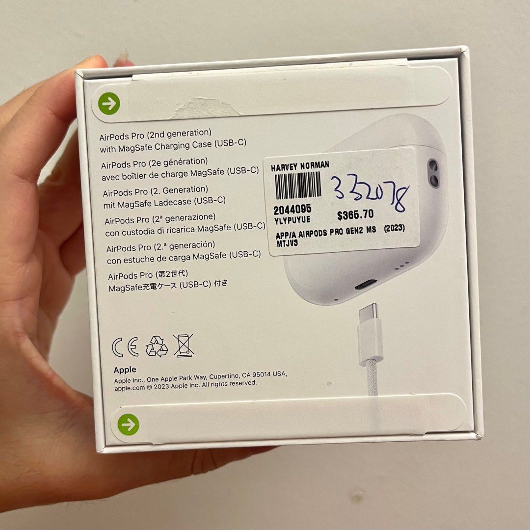 NO NEGO airpods pro gen 2 brand new harvey norman