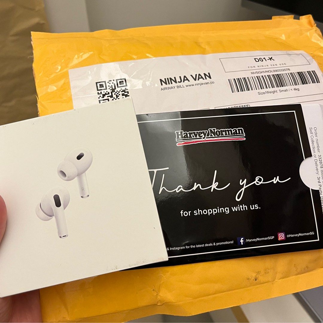 NO NEGO airpods pro gen 2 brand new harvey norman