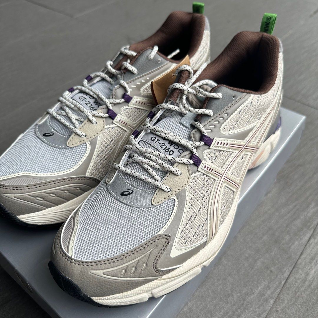 ASICS Wood Wood x GT2160 'Cream Oatmeal”, Men's Fashion