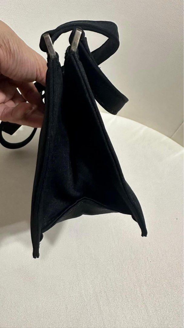 Authentic Fendi/marked down (Category: Luxury Bags & Wallets) located in Manila. Submitted by chloe_luxuries (Listing ID 1295298489, Image 3). Description: Guaranteed original Fendi mini suede shoulder bag No flaws still in very good condition Small size Comes with dustbag and card Pm for more details .