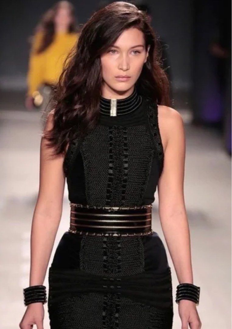 Balmain X H M Black Cocktail Dress Women s Fashion Dresses Sets Dresses on Carousell