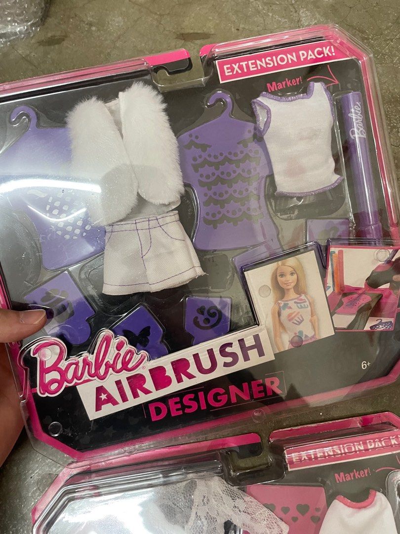 barbie airbrush designer fashion pack