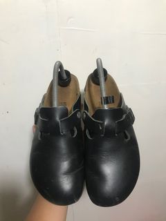 Birkenstock Boston Clogs (Leather)(FREESF)