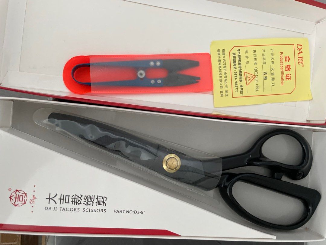 BNIB 9 inch Tailor’s Scissors ️, Hobbies & Toys, Stationery & Craft ...