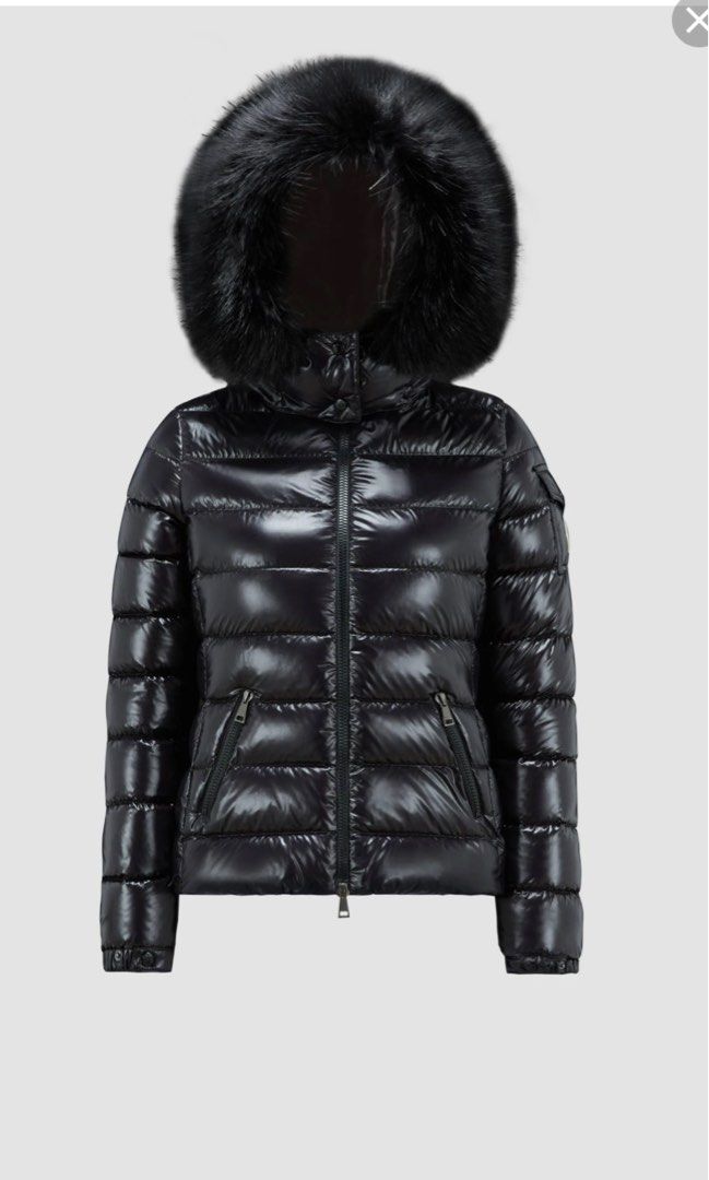 Brand New Moncler Bady Fur Puffer Jacket in size 2