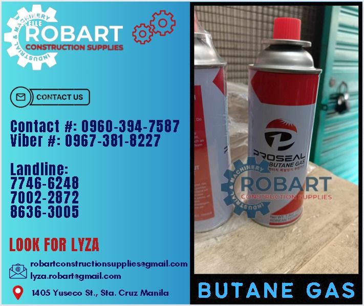 Butane Gas (Category: Construction Tools & Equipment) located in Manila. Submitted by lyzarobart1999 (Listing ID 1295238426, Image 1). Description: Butane Gas Proseal 𝐒𝐄𝐍𝐃 𝐔𝐒 𝐌𝐄𝐒𝐒𝐀𝐆𝐄 𝐅𝐎𝐑 𝐈𝐍𝐐𝐔𝐈𝐑𝐈𝐄𝐒 ‼️ 0 9 6 7 3 8 1 8 2 2 7 0 9 6 0 3 9 4 7 5 8 7 𝐋𝐚𝐧𝐝𝐥𝐢𝐧𝐞 𝐍𝐮𝐦𝐛𝐞𝐫𝐬: 𝟕 𝟕 𝟒 𝟔 - 𝟔 𝟐 𝟒 𝟖 / 𝟕 𝟎 𝟎 𝟐 - 𝟐 𝟖 𝟕 𝟐 / 𝟖 𝟔 𝟑 𝟔 - 𝟑 𝟎 𝟎 𝟓 𝐋𝐎𝐎𝐊 𝐅𝐎𝐑 𝐋𝐘𝐙𝐀 𝘌𝘮𝘢𝘪𝘭: 𝘳𝘰𝘣𝘢𝘳𝘵𝘤𝘰𝘯𝘴𝘵𝘳𝘶𝘤�