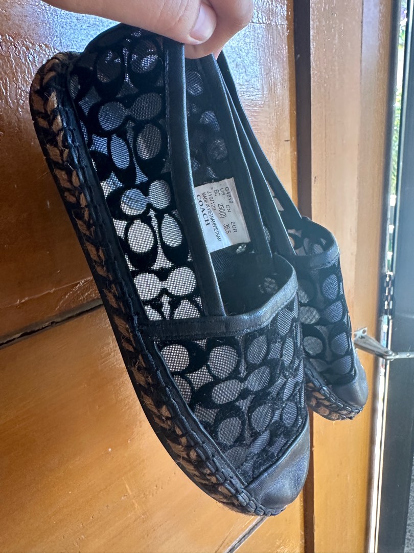 cleo espadrille flat coach