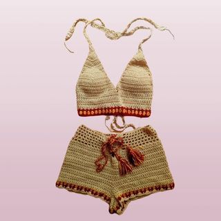 Crochet Beach Outfit Set