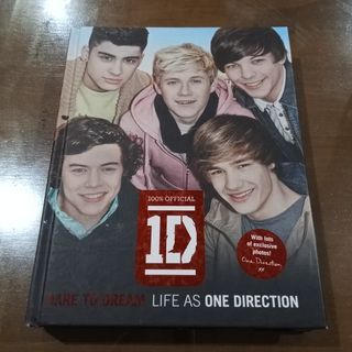 DARE TO DREAM LIFE AS ONE DIRECTION 100% OFFICIAL HARDCOVER