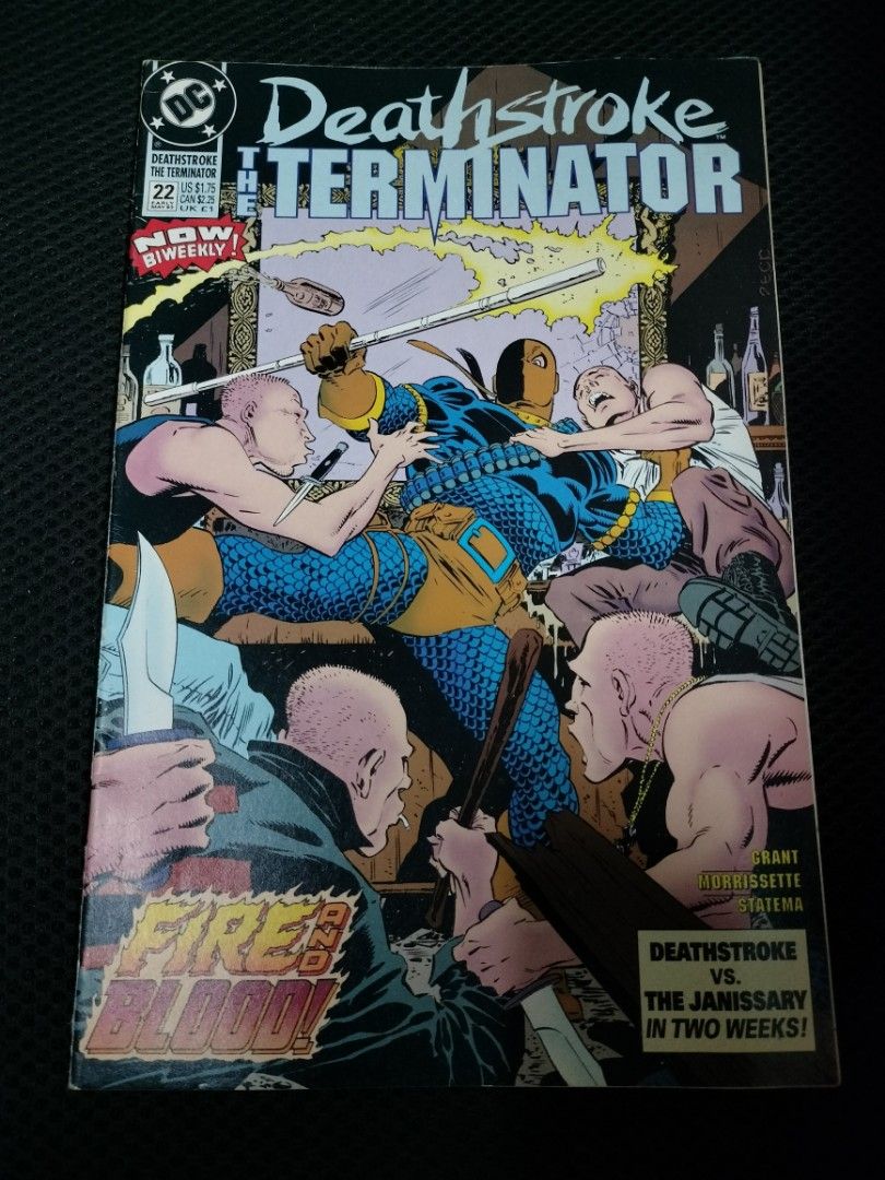 DEATH STROKE THE TERMINATOR #22 (Category: Comics & Manga) located in Manila. Submitted by tawnycollectiblesshop (Listing ID 1295194104, Image 1). Description: what you see is what you get, pls message me for more photos.