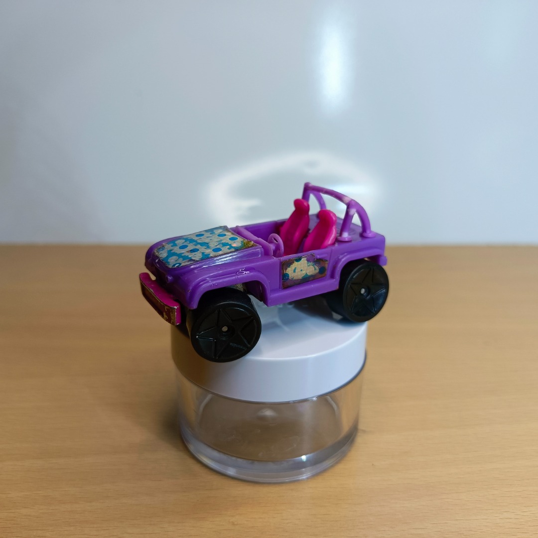 Diecast Polly Pocket Wheels Car - Glitzy Grape Mattel Original, Toys ...