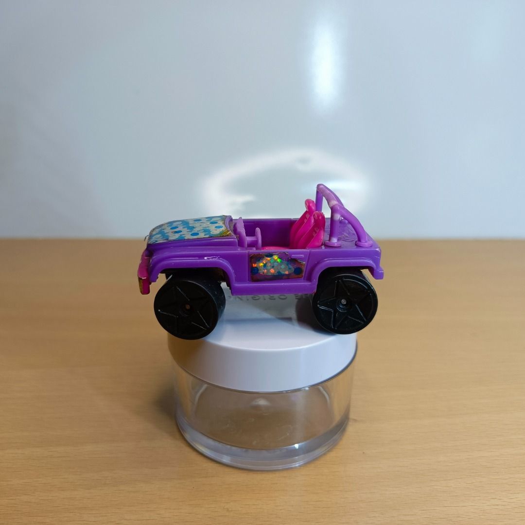 Diecast Polly Pocket Wheels Car - Glitzy Grape Mattel Original, Toys ...