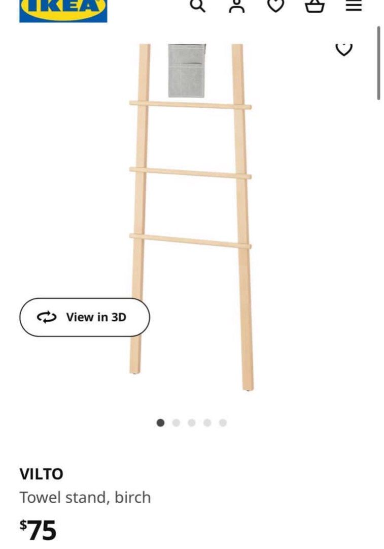 Easel Stand (Category: Bathroom & Kitchen Fixtures) located in Singapore. Submitted by deltaforce76 (Listing ID 1295205379, Image 1). Description: Can nego. Seldom use . To hang cloth .