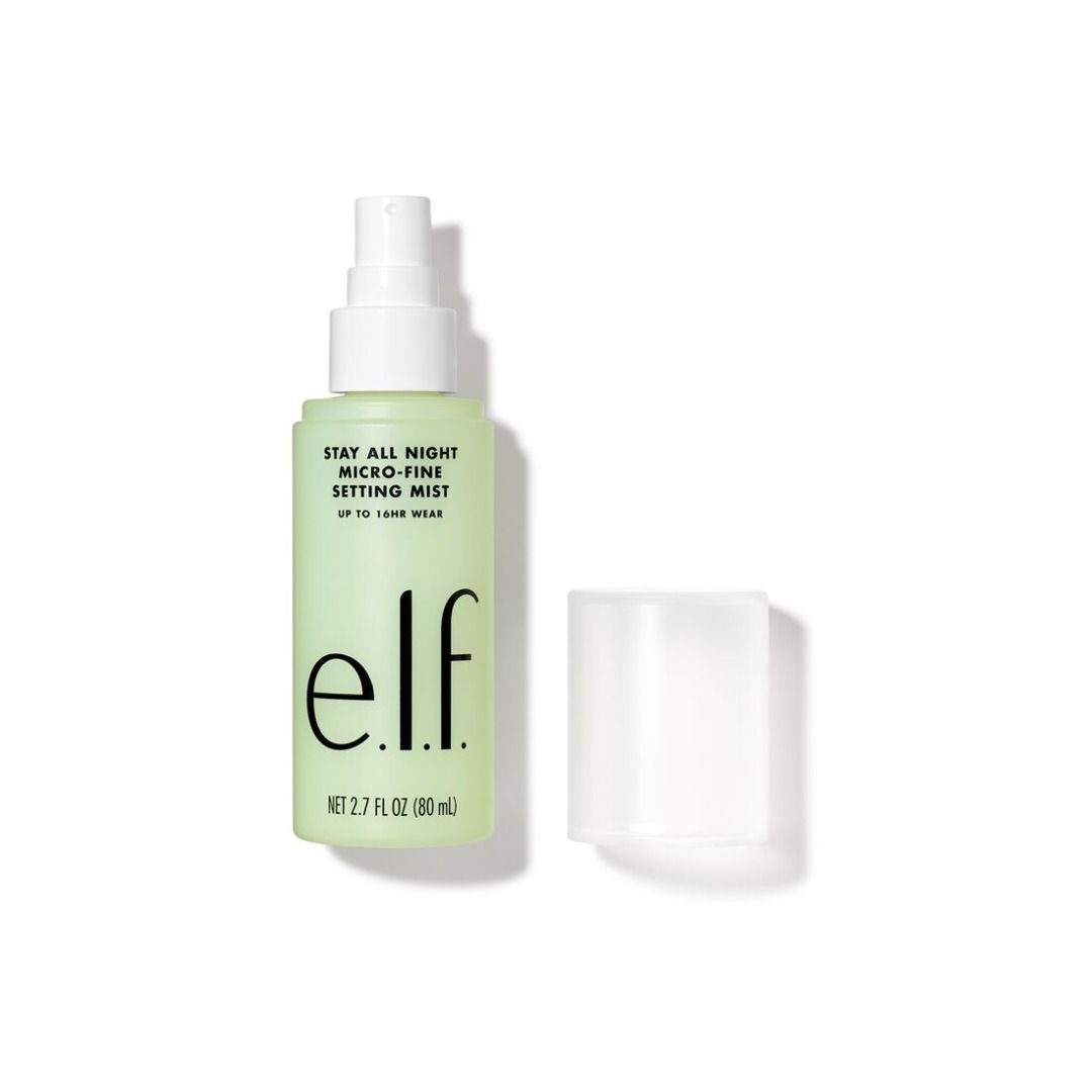 ELF STAY ALL NIGHT MICRO FINE SETTING MIST SPRAY (Category: Makeup) located in Manila. Submitted by juanashopbies_ph (Listing ID 1295200922, Image 3). Description: ELF STAY ALL NIGHT MICRO FINE SETTING MIST SPRAY SIZE: 80ml Lightweight makeup setting spray for up to 16 hours of wear Why we love: -Setting spray locks on makeup for up to 16 hours of wear -Infused with skin-loving ingredients, Cucumber Fruit Extract, Aloe and Green Tea Leaf Extract 