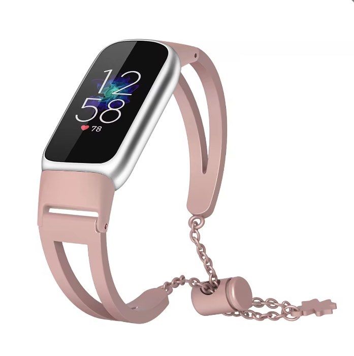 Fitbit Luxe metal alloy replacement strap Mobile Phones Gadgets Wearables Smart Watches on Carousell