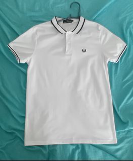 Fred Perry White Polo Shirt