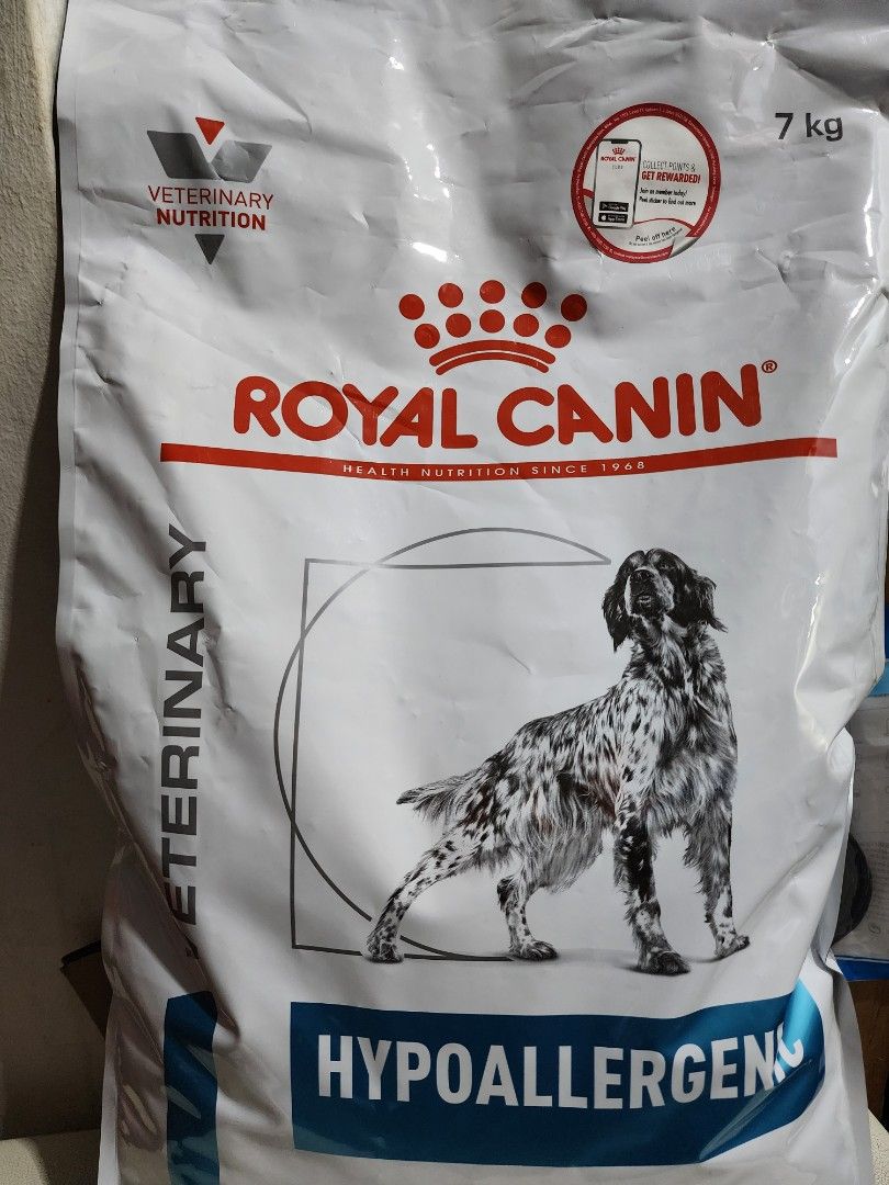 Royal Canin Hypoallergenic Dog 7kg Pet Supplies Pet Food on Carousell