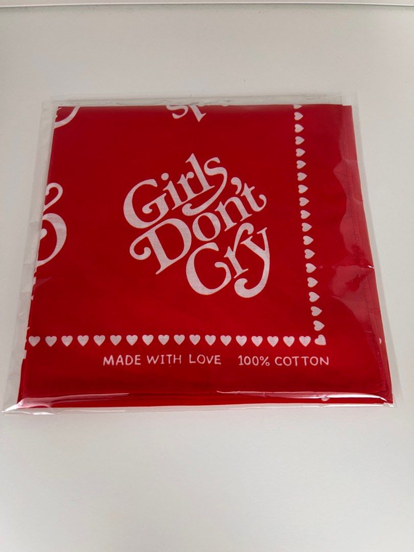 Girls dont cry bandana Red FW2022