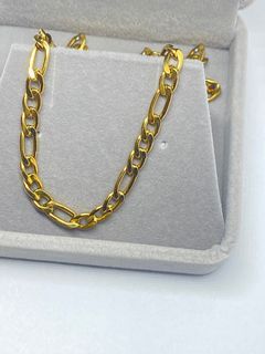 Gold chain choker nontarnish with box