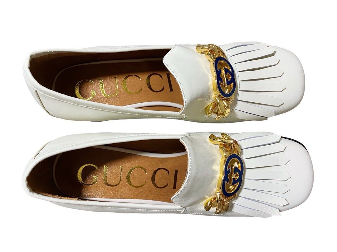 Gucci Interlock G Mid Heel Pumps