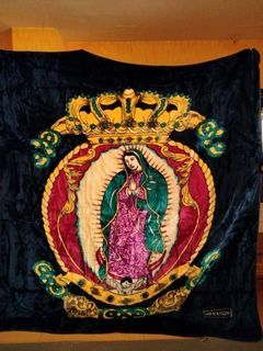 Hamaron (Our lady of Guadalupe) bedsheet|Blanket( king size)