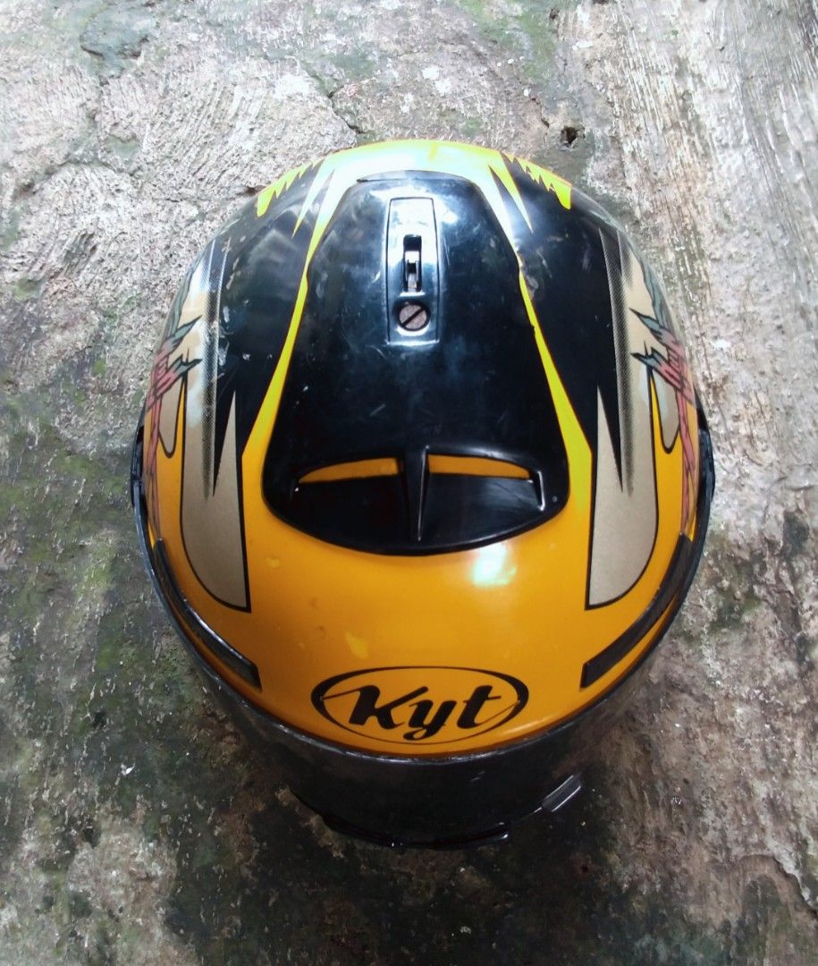 Helm kyt vintage jadul lawas second bekas, Motor di Carousell