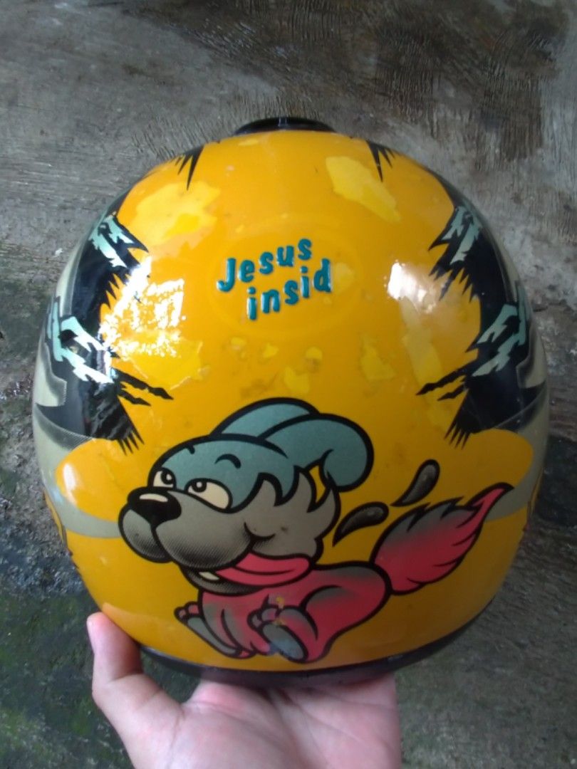 Helm kyt vintage jadul lawas second bekas, Motor di Carousell