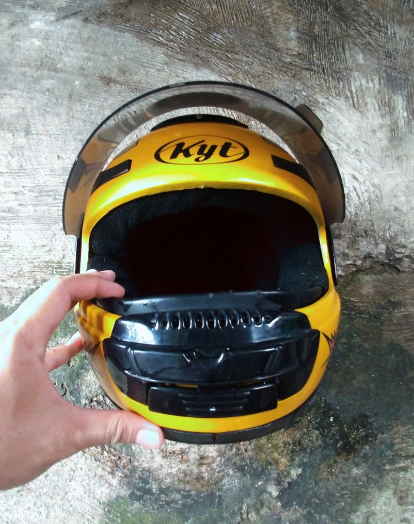 Helm kyt vintage jadul lawas second bekas, Motor di Carousell
