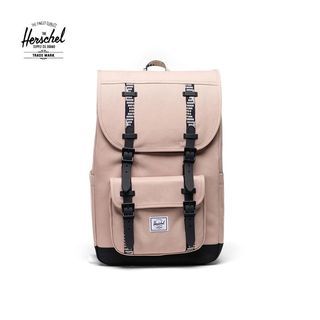 Herschel Little America Backpack in Black/Light Taupe 20L