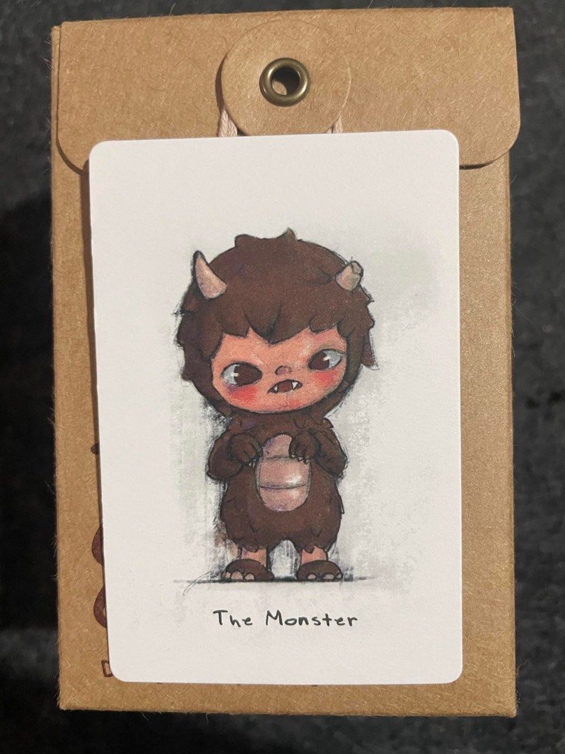 Hirono The Monster (Category: Designer & Blind Box Toys) located in Manila. Submitted by honeybeerush (Listing ID 1295290131, Image 2). Description: 🧸 Hirono The Monster 🪵 Unsealed Foil 🐾 Dupe mop: gcash rfs: already have this version .