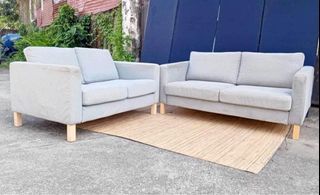 Ikea karlstad sofa set