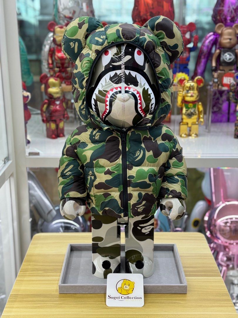 BE@RBRICK BAPE CANADA GOOSE 100％ & 400％ ベアブリックX ベイプX カナダ