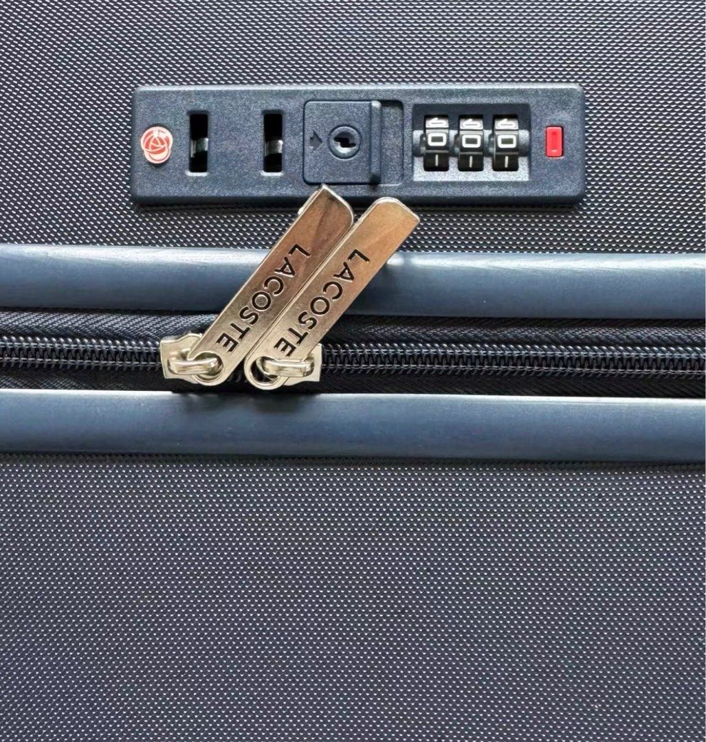 Lacoste suitcase outlet
