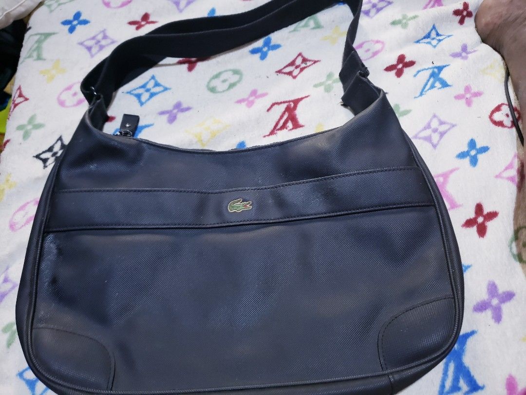 Vintage lacoste bag outlet