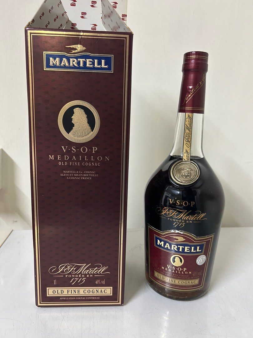 MARTELL Médaille V.S.O.P 1リットル Martell VSOP – 1L - La Bodega roja