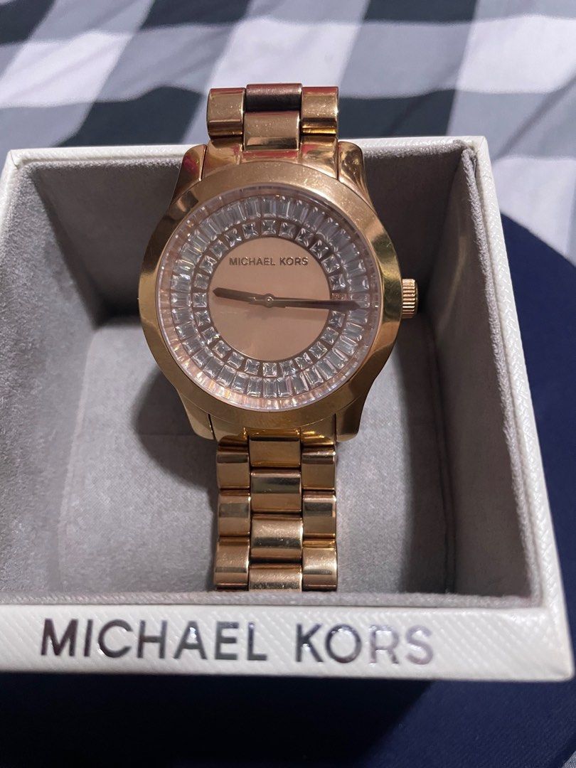 MICHAEL KORS ROSE WATCH GOLD TONE MK 6533 Women s Fashion Watches Accessories Watches on Carousell