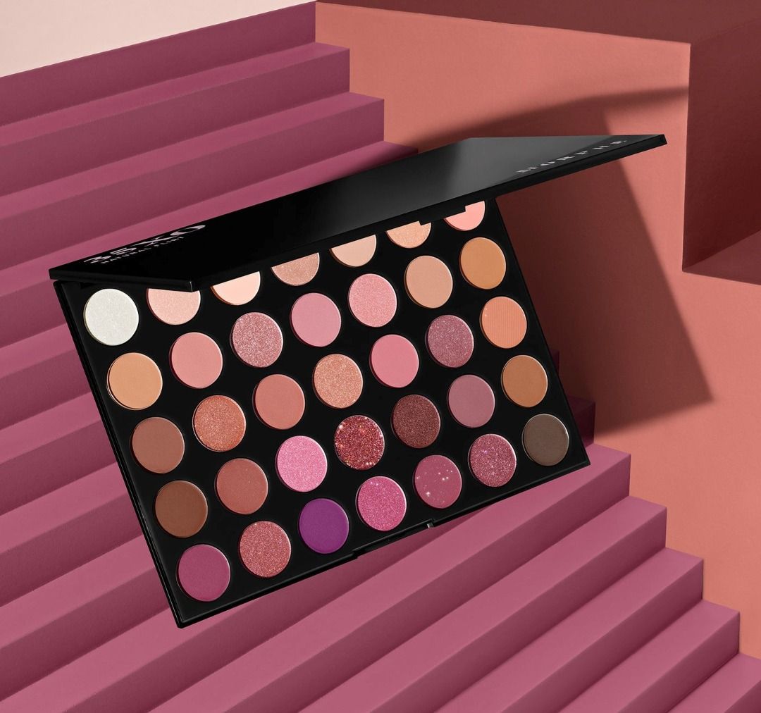 MORPHE 35-PAN PALETTE (Category: Makeup) located in Manila. Submitted by juanashopbies_ph (Listing ID 1295198252, Image 3). Description: MORPHE 35-PAN PALETTE VARIATIONS: A. 35XO NATURAL FLIRT B. 35O SUPERNATURAL GLOW C. 35F FALL INTO FABULOUS.