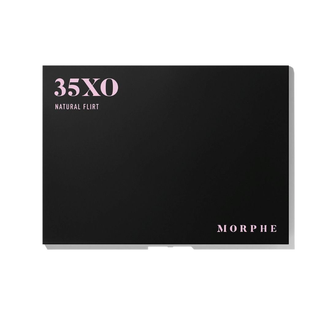MORPHE 35-PAN PALETTE (Category: Makeup) located in Manila. Submitted by juanashopbies_ph (Listing ID 1295198252, Image 1). Description: MORPHE 35-PAN PALETTE VARIATIONS: A. 35XO NATURAL FLIRT B. 35O SUPERNATURAL GLOW C. 35F FALL INTO FABULOUS.