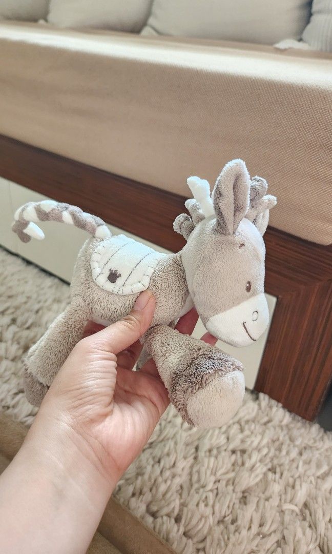 Nattou Donkey rattle from belgium (Category: Infant Playtime) located in Muntinlupa City. Submitted by 7tablespoons (Listing ID 1295188306, Image 1). Description: .