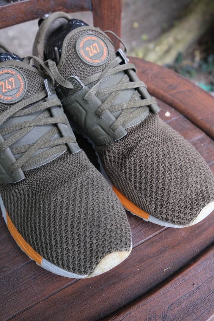 New Balance Classic 247 Winter Knit Pack Olive MRL247KO Size 42