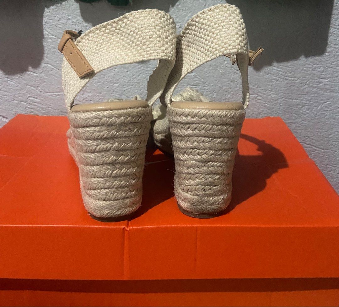 Abaca wedge sandals shop