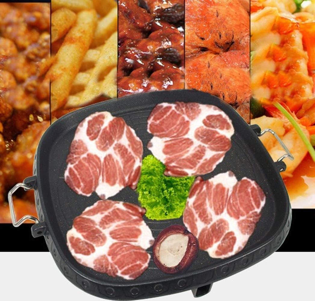 Non Stick Griller Plate Samgyeopsal / Samgyupsal (Category: Bakeware) located in Manila. Submitted by chinito191983 (Listing ID 1295205476, Image 3). Description: MARBLE PAN 32 CM MATERIAL: ALUMINUM ALLOY THE ORIGIN OF PRODUCT: SOUTH KOREA WEIGHT: 1237G MULTI ROASTER MARBLE SQUARE PAN IS PREFERRED WITHOUT CHARCOAL NO SMOKING EASY TO BARBEQUE SIMPLE TO GO TO THE OIL THERE ARE HANDLE ON BOTH SIDES OF THE DESIGN Stove top BBQ Grill Platinum Coating 