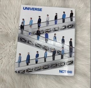official nct universe a4 photocard binder