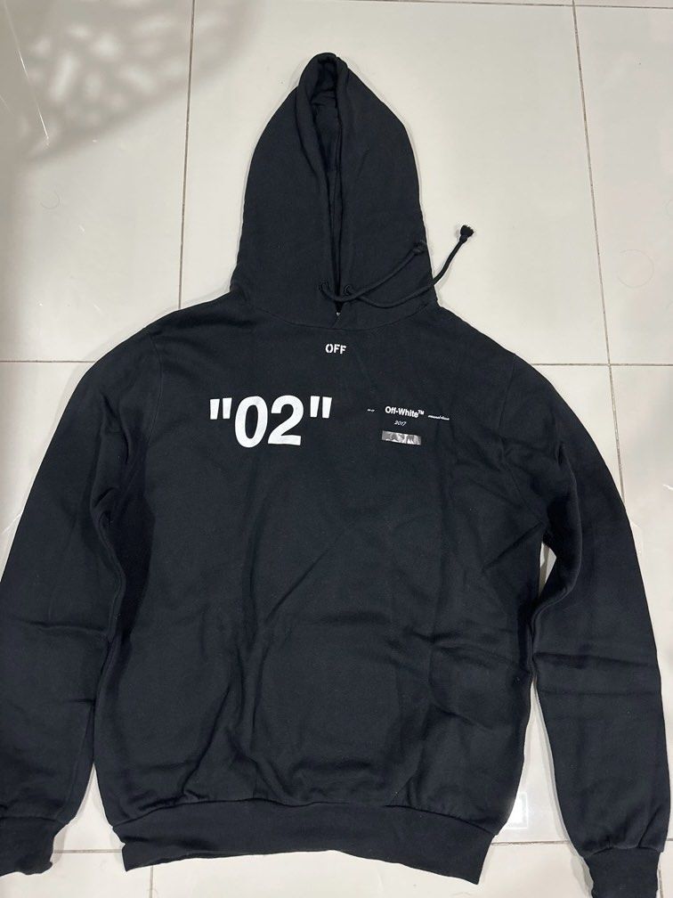 Off white hoodie 02 clearance