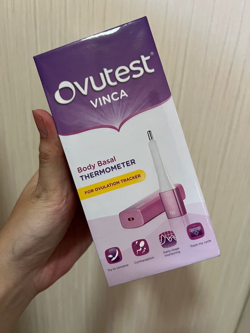 Ovutest vinca body basal thermometer, Bayi & Anak, Kehamilan di Carousell