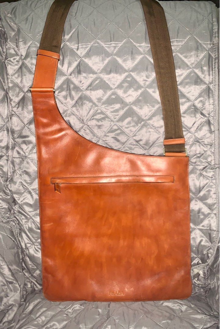 Prada Messenger Bag (Category: Luxury Bags & Wallets) located in Manila. Submitted by verrts (Listing ID 1295282685, Image 2). Description: Authentic Prada Messenger Bag Pre-loved; .
